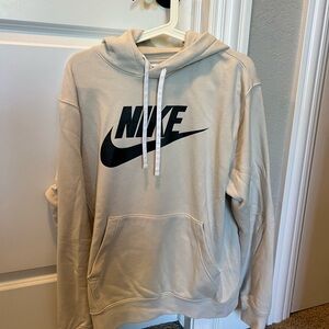 Nike Cream Sweatshirt Hoodie Classic Pullover